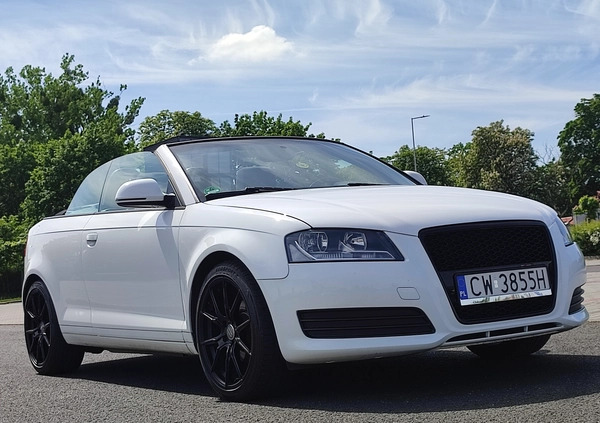 Audi A3 cena 27900 przebieg: 227700, rok produkcji 2009 z Włocławek małe 742